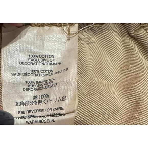 J.Crew Military Downtown Long Sleeve military Field Jacket Tan Women's Large - Picture 7 of 9